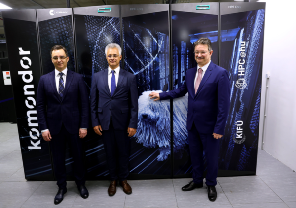 Komondor supercomputer handed over at the University of Debrecen