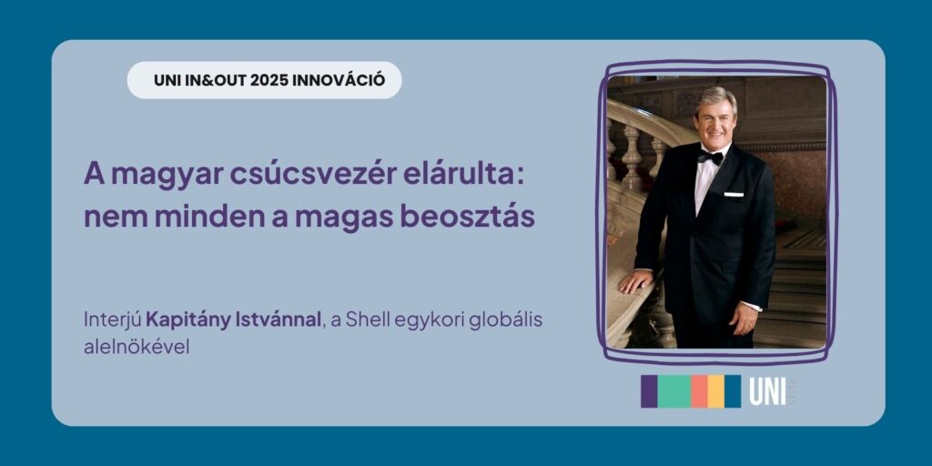 A magyar csúcsvezér elárulta: nem minden a magas beosztás – Interjú Kapitány Istvánnal