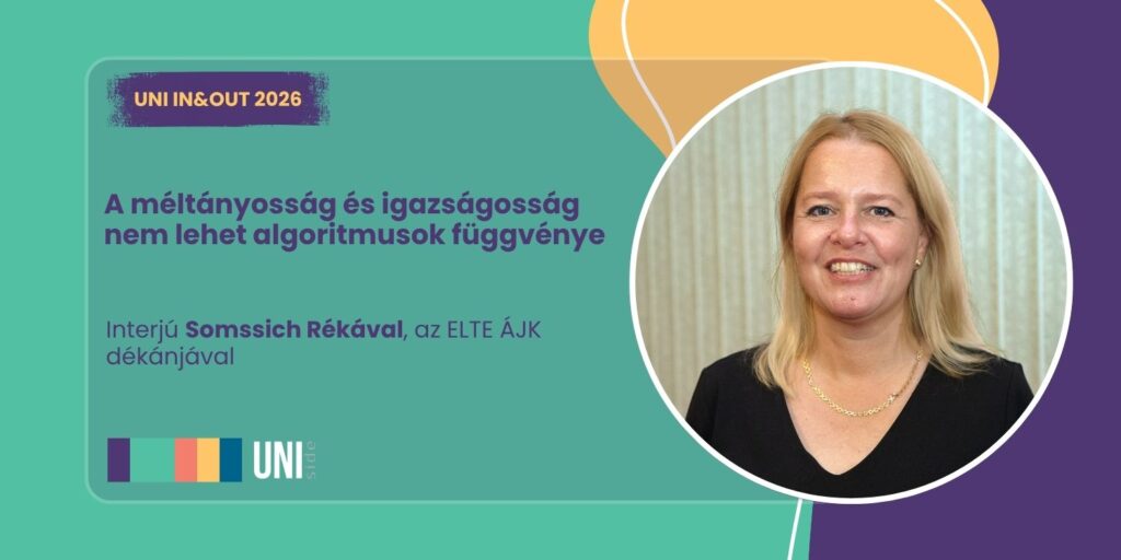 A méltányosság és igazságosság nem lehet algoritmusok függvénye – interjú Somssich Rékával, az ELTE ÁJK dékánjával